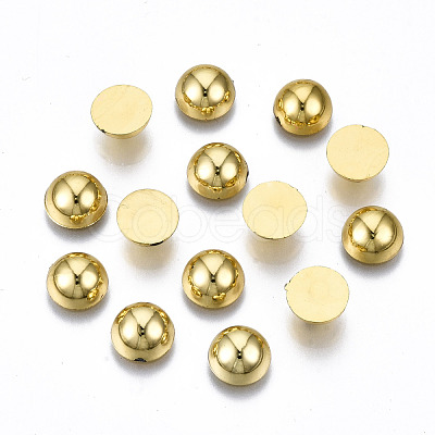 ABS Plastic Cabochons OACR-S034-8mm-01-1