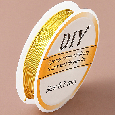 Copper Jewelry Wire CWIR-YW0001-02C-G-1