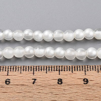 Baking Paint Transparent Glass Beads X1-DGLA-N011-4mm-01-1