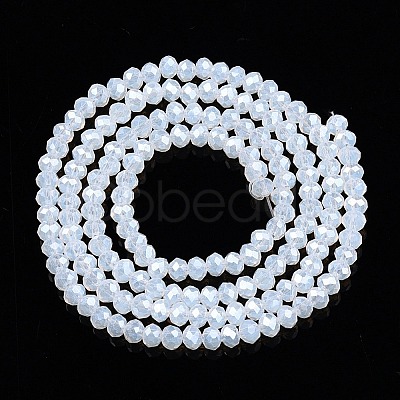 Electroplate Glass Beads Strands EGLA-A044-J2mm-A06-1