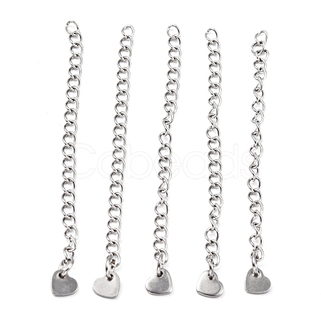 Tarnish Resistant 304 Stainless Steel Chain Extender X-FIND-JF00071-03-1