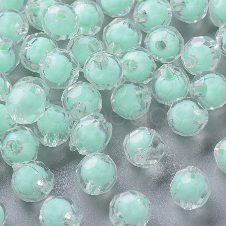 Transparent Acrylic Beads TACR-S152-04A-SS2111-1