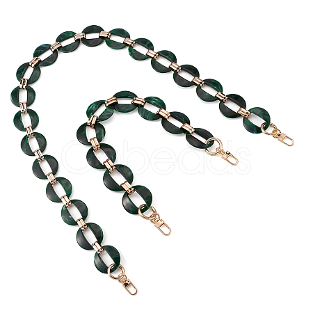 2Pcs 2 Style Resin & Acrylic Bag Strap FIND-GN0001-37-1