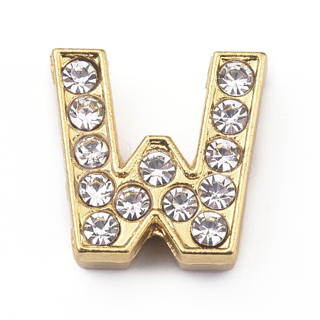 Alloy Slide Charms PALLOY-WH0070-30W-1