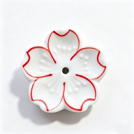 Porcelain Incense Burners DJEW-PW0012-122A-1