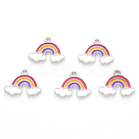 Alloy Enamel Pendants LS-ENAM-N054-011B-P-1