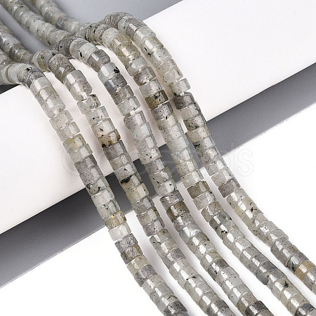 Natural Labradorite Beads Strands G-F631-A38-1