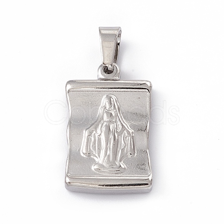 Non-Tarnish 304 Stainless Steel Pendants STAS-H171-03P-1