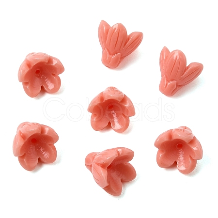 Dyed Synthetic Coral Carved Beads GG-CBA993E-03A-02-1