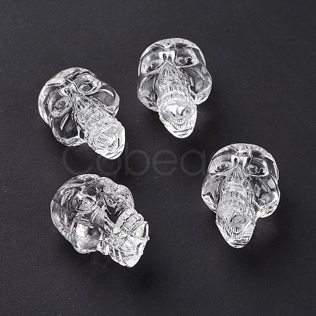 Transparent Acrylic Beads X-OACR-P013-01-1