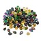 Transparent Glass Beads, Teardrop, Mixed Color, 9x6x5mm, Hole: 1mm