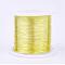 Eco-Friendly Round Copper Wire, Copper Beading Wire for Jewelry Making, Long-Lasting Plated, Real 14K Gold Plated, 26 Gauge, 0.4mm, about 1706.03 Feet(520m)/500g