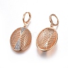 Brass Micro Pave Cubic Zirconia Jewelry Sets SJEW-F189-02KCG-4