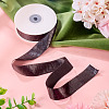 1 Roll Imitation Leather Polyester Ribbon LC-TA0001-02F-4