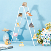 Iron Ladder Action Figure Display Stands ODIS-WH0025-94B-3
