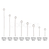 395Pcs 8 Style 304 Stainless Steel Eye Pins STAS-FS0001-21-3