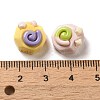 Vortex with Star Opaque Resin Decoden Cabochons RESI-D009-01-3