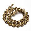 Non-magnetic Synthetic Hematite Beads Strands G-A181-A04-3