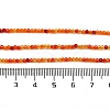 Transparent Glass Beads Strands GLAA-H027-01I-5