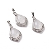 Natural Quartz Crystal Pendants G-H283-04P-25-1
