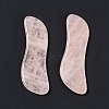 Natural Rose Quartz Gua Sha Boards G-C001-01-4