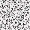 500Pcs Acrylic Beads SACR-TA0001-55D-2