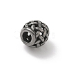 304 Stainless Steel European Beads STAS-H238-09D-AS-2