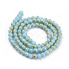 Natural Mashan Jade Beads Strands G-P232-01-J-4mm-2