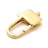 Rack Plating Brass Lobster Claw Clasps KK-K270-05G-2