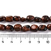 Natural Mahogany Obsidian Beads Strands G-G146-A30-01-5