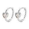 Rack Plating Brass Hoop Earrings EJEW-N055-34P-RS-1