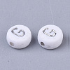 Plating Acrylic Beads X-PACR-R243-04G-2