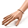 Natural Pearl Beads Adjustable Slider Bracelet for Girl Women Gift X-BJEW-JB06820-02-3