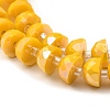 AB Color Plate Glass Beads Strands EGLA-P051-02A-B02-3