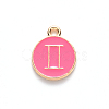 Alloy Enamel Pendants ENAM-S124-01A-03I-2