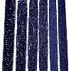 Electroplate Glass Beads Strands EGLA-A044-P4mm-A07-2