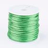Nylon Satin Rattail Cords NWIR-L006-1mm-M-2