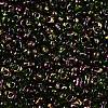 Picasso Spray Painted Glass Seed Beads SEED-T006-04-19-2