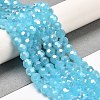 Imitation Jade Glass Beads Stands EGLA-A035-J6mm-B04-2