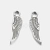Tibetan Style Alloy Wing Charms LS-TIBEP-3344-AS-RS-1