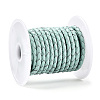 Braided Cowhide Leather Cord NWIR-N005-01F-3mm-2