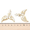 Ocean 304 Stainless Steel Enamel Pendants STAS-T076-08A-02G-3