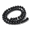 Natural Black Lip Shell Beads Strands SSHEL-C013-01B-2