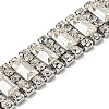 Crystal Rhinestone Choker Necklaces NJEW-L176-01P-2