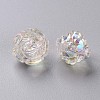 Transparent Acrylic Beads TACR-S154-31C-205-3