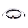 2Pcs 2 Colors Braided Nylon Thread BJEW-JB09770-1