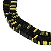Electroplate Glass Beads Strands GLAA-B023-01A-09-3