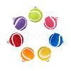 14Pcs 7 Colors Cloth Fabric Pendants FIND-TA0001-59-8