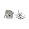 Non-Tarnish 304 Stainless Steel Stud Earring Findings STAS-L024-003P-04-2