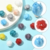 16Pcs 8 Colors Handmade Lampwork Beads LAMP-FS0001-25-2